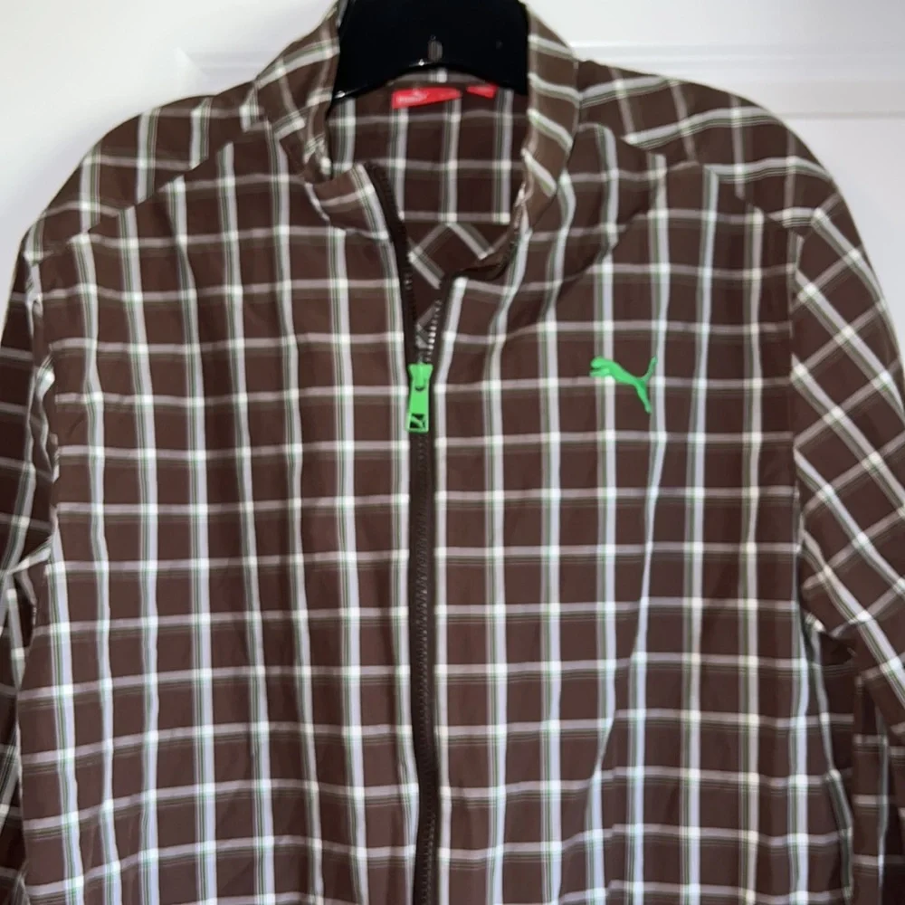 Puma Plaid Jacket - Picture 2 of 10
